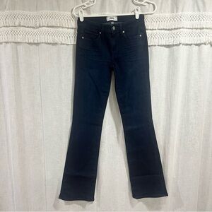 Paige Manhattan Dark Wash Bootcut Jeans Size 25